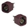Buy cheap FAKRA HSD Connector Right Angle Type PCB Mount For Automotive from wholesalers