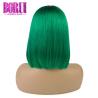 Buy cheap Straight Short Green Bob Wig Brazilian Lace Frontal Bob Wig Length 8-14'' from wholesalers