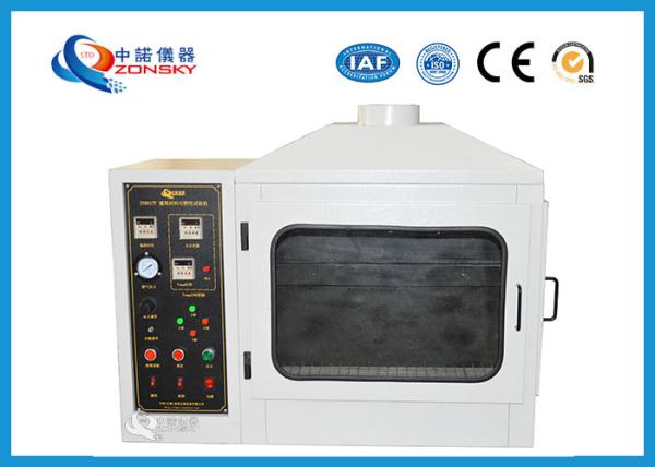 Buy cheap AC 220V 50Hz Flammability Testing Equipment , Combustion Test Equipment from wholesalers