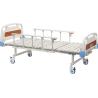 Buy cheap Powder Coating Manual Hospital Bed For Patient 4 Double - Side Silcent Wheels from wholesalers