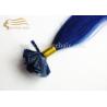 Buy cheap 20" Pre Bonded Hair Extensions - 20" Blue Italian Keratin Pre Bodned Flat Tip Hair Extensions 1.0 G / Strand For Sale from wholesalers