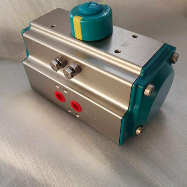 Buy cheap AT Series 5021 green color rack and pinion pneumatic actuator control valve from wholesalers