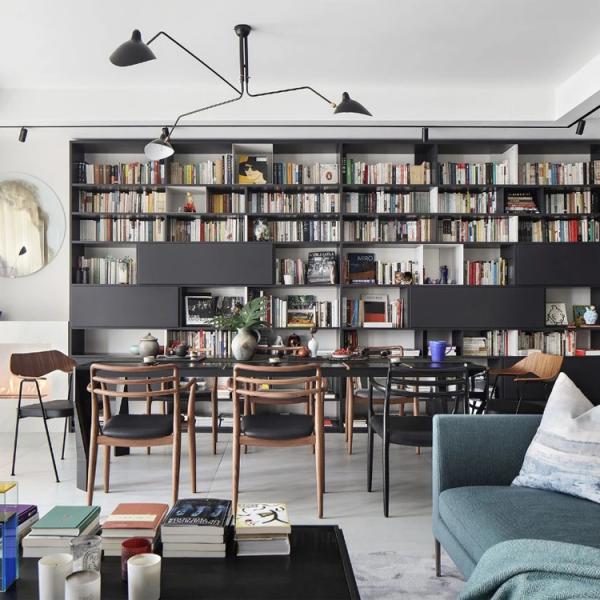 Buy cheap E1 Plywood Bookshelf Design Modern Wood Bookshelves from wholesalers