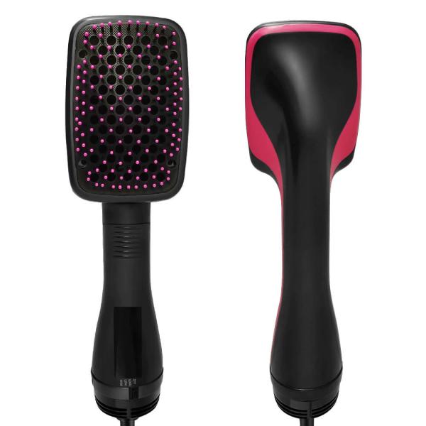Buy cheap FCC 3 Stop Temperature Professional Hair Straightening Brush 80C - 230C For Travel from wholesalers