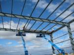 Galvanized Or Painted Steel Frame Surface Prefabricated Steel Structure Building