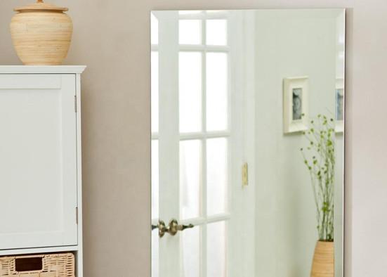 Durability 5mm Float Glass Mirror , Easy Installation High Quality Bathroom