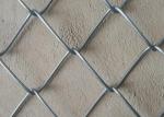 Sports Playground Garden Diamond Chain Link Fence 20m Width 75X75mm