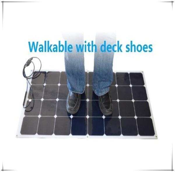 180w flexible solar panel, 3mm thickness semi flexible solar panel with
