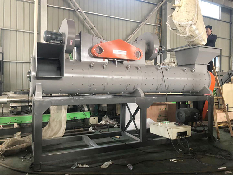 500-5000kg/H Glass Bottle Label Remover Machine 30kw PET Bottle Label Remover