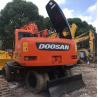 Buy cheap DH210 Used Doosan Wheeled Excavator 21 Ton Robust Construction from wholesalers