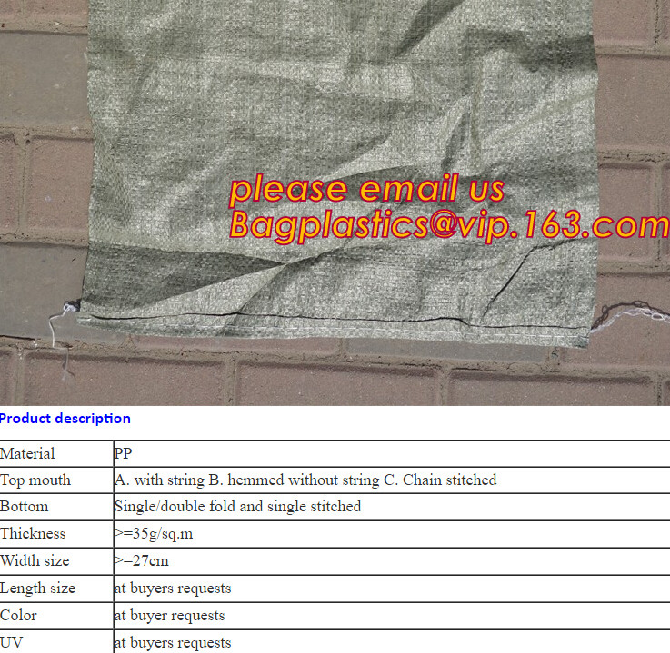 Wholesale 20kg 25kg Polypropylene Woven Sand Bags, plastic containers for cement, flour packaging PP Woven Bag 50kg