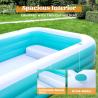Buy cheap Thickened Above Ground Inflatable Swimming Pool for All Applicable People and Family from wholesalers