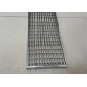 Buy cheap Food Grade 316 Stainless Steel Grating Channel Drain Wedge Wire from wholesalers