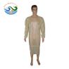 Buy cheap Wear Resisting Yellow Disposable Isolation Gowns For Food Industry from wholesalers