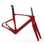 Durable T900 Carbon Gravel Bike Frame With Disc Brake Fat Tire Carbon Bike Frame