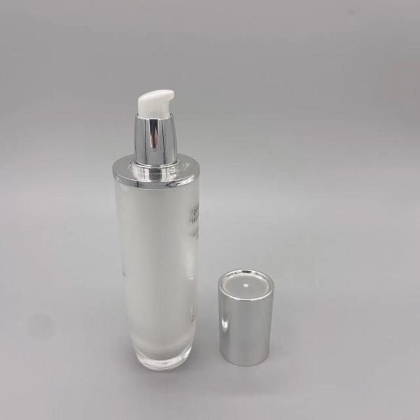Buy cheap Oval Cylinder 50ml Cosmetic Lotion Pump Skincare Plastic Cylinder from wholesalers