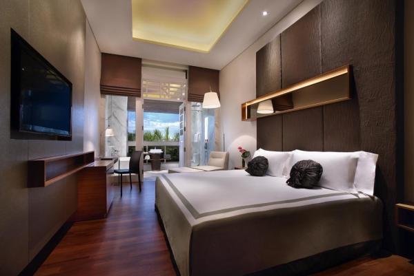 Hotel Room Furniture Fabric Upholstered Wall Panel for Bed Headboard with Hanger