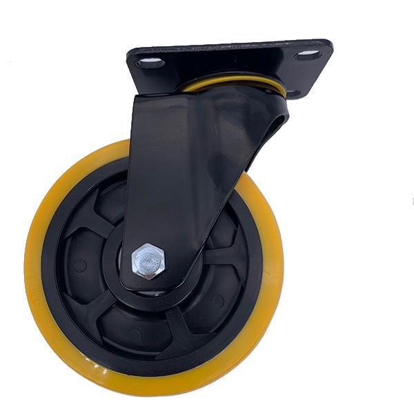 Buy cheap 75mm Swivel Plate PU Tread Caster Wheels For Industry Medium Duty Castor from wholesalers