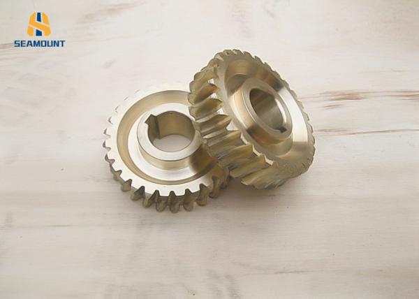 Buy cheap Customized Bronze Brass Worm Gear Anti Abrasion High Load Capacity from wholesalers