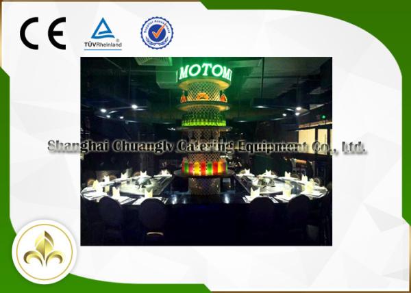 Buy cheap Semi Circle Gas Teppanyaki Grill Restaurant Stainless Steel 304 / Alloy Steel Material from wholesalers