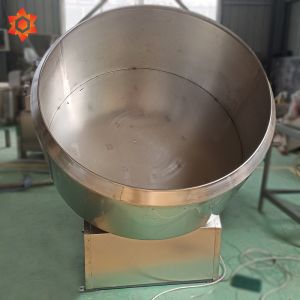 Buy cheap 30kg/H Industrial Nut Processing Machine Chocolate Coating Machine 400mm Pan Diameter from wholesalers