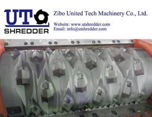Buy cheap Single Shaft Crusher S66300 automatic Plastic, tire, wood, metal, cable shredding machine crusher - Nylon Rod and Scrap from wholesalers