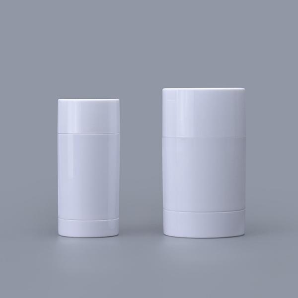 Buy cheap AS Push Up Deodorant Containers Various Size 15g 30g 50g White Color from wholesalers