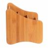 Buy cheap Small Bamboo Office Supplies Wood Desk Organizer Storage Holder For Pen from wholesalers
