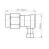 Buy cheap Male Right Angle Stainless Steel K 2.92mm RF Coaxial Connector for CXN3506/MF108A Cable from wholesalers