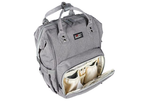 Buy cheap Gray Nappy Usb Charging LED UV Disinfection Diaper Bag from wholesalers