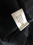 Men's Zip Up Navy Blue Sweater Hoodie 56% Polyester 44% Nylon