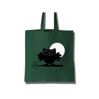 Buy cheap Cotton Tote Bag Women An Owl in the Moonlight product