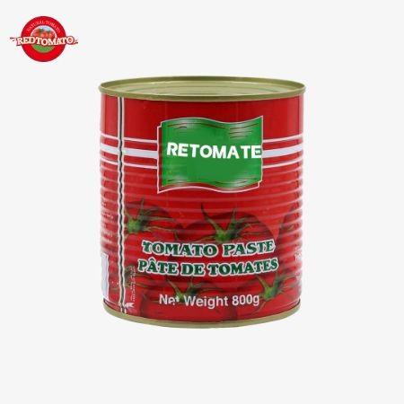 Quality Hard Open Lid Canned Tomato Paste 800g Per Tin For Versatile Ingredients for sale