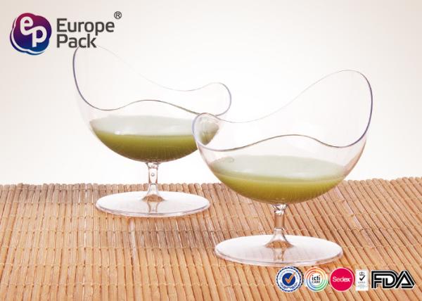 Buy cheap Special Shape 50ml Food Disposable Plastic Dishes PS Environmental Friendly from wholesalers