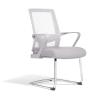 Buy cheap Gray Ergonomic visitor seating chair meeting chair mesh chair from wholesalers