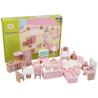Buy cheap Classical 10.5cm Natural Mini Wooden Doll House Toys Furniture from wholesalers