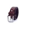 Buy cheap ODM 3.5cm Classic Buckle Mens Brown Leather Dress Belt from wholesalers