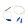 Buy cheap SC UPC Connector Steel Tube FTTH 1x2 Fiber Optic PLC Splitter from wholesalers