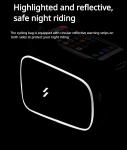 Bicycle upper tube bag mobile phone touch screen road bike mountain bike front