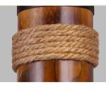 Retro Loft Vintage Chandelier Restaurant Corridors Chinese Antique Bamboo Rope
