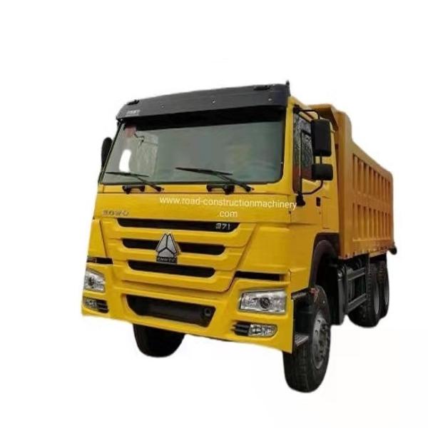 Buy cheap SINOTRUK Howo 12.00R20 Tyres 371hp Used Dump Truck 20cbm For engineering transportation from wholesalers