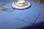 1.37x2.74m Christmas Paper Table Cloth , Airlaid Disposable Table Linens