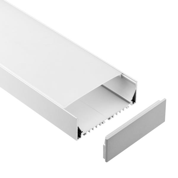 Buy cheap Large Strip Light Suspended LED Profile 102*35mm Waterproof Surface Mounted from wholesalers