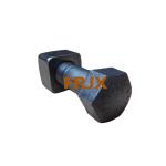 ZA Bulldozer Track Bolts Grade 12.9 HRC52-58 Cold Formed Strong Metal Bolts ISO