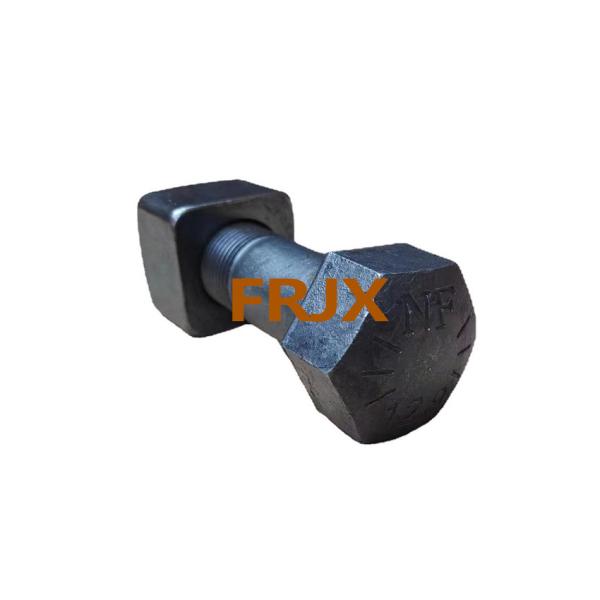 ZA Bulldozer Track Bolts Grade 12.9 HRC52-58 Cold Formed Strong Metal Bolts ISO