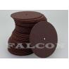 Buy cheap Aluminum Oxide Metal Grinding Wheel Brown 38mm Diameter 1.0mm Thickness from wholesalers
