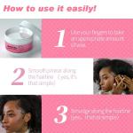 Private Label Hair Braid Gel for 4c African Hair Extra Strong Hold Twists