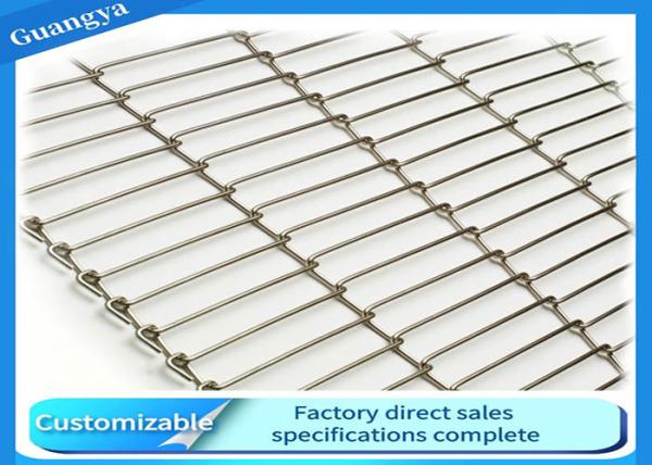 Buy cheap Argon Knuckled Stainless Steel Belt Conveyor For Transmission from wholesalers