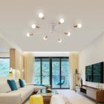 Retro Spider Chandelier 6/8/10 Sockets Lighting Vintage dining room living room