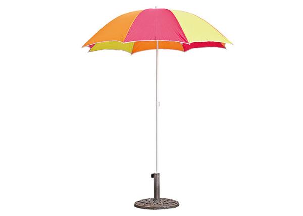 Buy cheap 170T Polyester Fabric Outdoor Sun Umbrella BSCI EN581 Certificated from wholesalers
